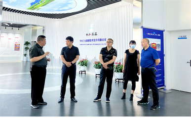 石嘴山市高新技术产业开发区管委会赴中水三立数据技术股份参观调研，共促环境保护监测发展